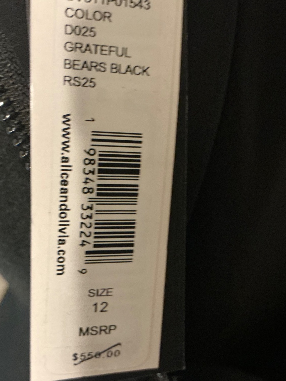 Alice and Olivia Grateful Dead Bears Mimi Sheath Dress - Picture 4 of 8